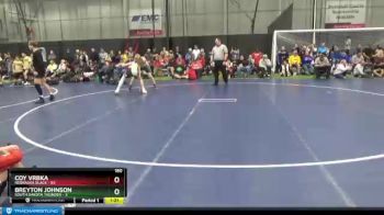 160 lbs Round 2 (6 Team) - Coy Vrbka, Nebraska Black vs Breyton Johnson, South Dakota Thunder