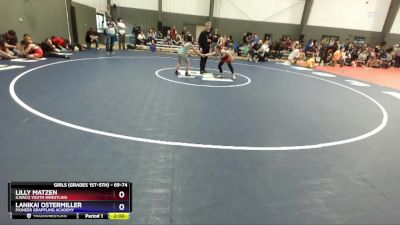 69-74 lbs Round 3 - Lilly Matzen, Ilwaco Youth Wrestling vs Lanikai Ostermiller, Pioneer Grappling Academy