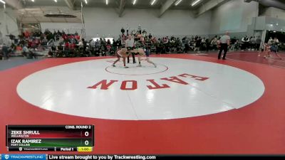 120 lbs Cons. Round 2 - Izak Ramirez, Fort Collins vs Zeke Shrull, Wellington