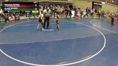 64 lbs Cons. Round 2 - Paulele Peters, LV Bear Wrestling Club vs Blake Bevers, Gold Rush