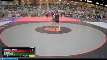 127 lbs Semis & 1st Wrestleback (8 Team) - Sadie Hall, North Medford vs Tempest Kalin, Grant Union