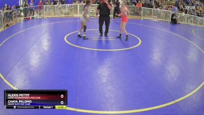 94 lbs Round 2 - Alexis Pettit, Askeo International Mat Club vs Chaya Palomo, Salem Elite Mat Club