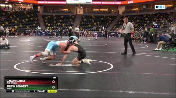 141 lbs Champ. Round 2 - Drew Bennett, Iowa vs Jason Garay, The Citadel