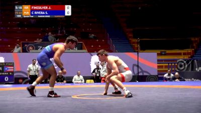 65 kg Quarterfinal - Sebastian Rivera, PUR vs Josh Finesilver, ISR