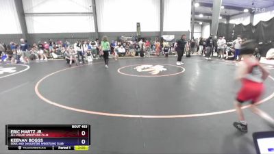 59 lbs Round 4 - Eric Martz Jr., All-Phase Wrestling Club vs Keenan Boggs, Sons And Daughters Wrestling Club