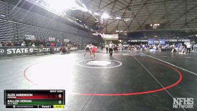 2A 160 lbs Cons. Round 2 - Alex Anderson, Prosser vs Kallon Homan, W. F. West