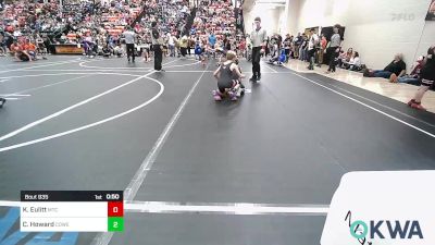 80 lbs Consi Of 8 #2 - Kyus Eulitt, Miami Takedown Club vs Cash Howard, Coweta Tiger Wrestling