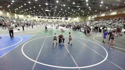 43 lbs Quarterfinal - Brody Thomas, Broncos vs Maximus Rosenberg, Predators WC