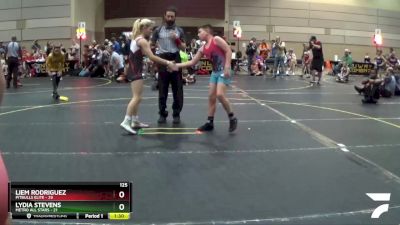 125 lbs Semis & 1st Wrestleback (8 Team) - John Adams, Pitbulls Elite vs Tatumn Jones, Metro All Stars