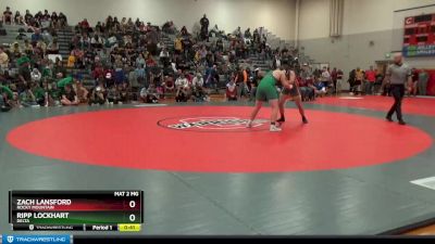 215 lbs Cons. Round 3 - Zach Lansford, Rocky Mountain vs Ripp Lockhart, Delta