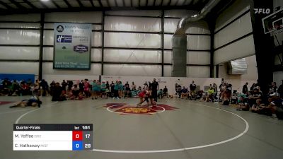 55 kg Quarterfinal - Mika Yoffee, Erie Sports Center vs Camilla Hathaway, Misfits Girls Diamonds