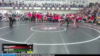 215 lbs Quarters & 1st Wb (16 Team) - Cecil Barnett, Alexander vs Aiden Ward, Glynn Academy