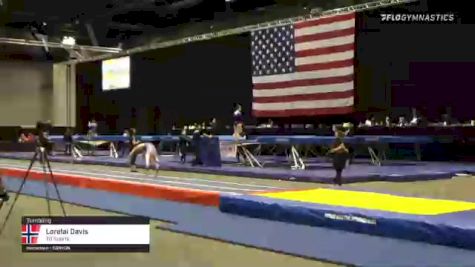 Lorelai Davis - Tumbling, TG Sports - 2021 USA Gymnastics Championships