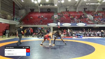 74 lbs Consolation - Richie Lewis, Lehigh Valley Wrestling Club vs Anthony Valencia, Sunkist Kids Wrestling Club