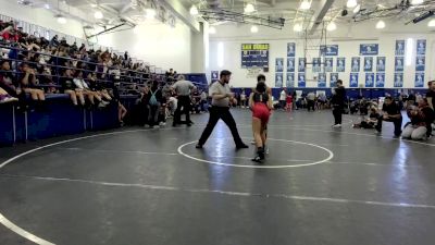 106 lbs Cons. Round 2 - Samantha Oliva, Bell Gardens vs Giselle Mongenel, Covina