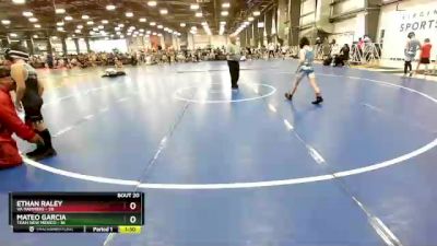 80 lbs Rd# 8- 12:30pm Saturday Final Pool - Mateo Garcia, Team New Mexico vs Ethan Raley, VA Hammers