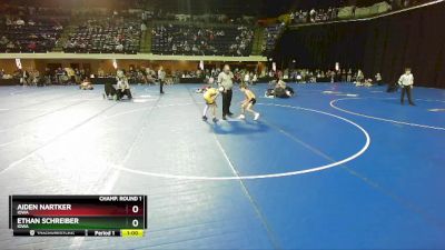 80 lbs Cons. Round 3 - Aiden Nartker, Iowa vs Ethan Schreiber, Iowa