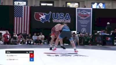 92 kg Final - Stephen Little, Arkansas Regional Training Center vs Jack Darrah, Missouri