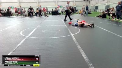 68-72 lbs Round 1 - Logan Nuzum, Felix Wrestling Academy vs Parker Woch, Revolution Elite