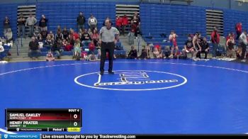 130 lbs Placement (4 Team) - Caden Wright, North Posey vs Weston Collins, Garrett