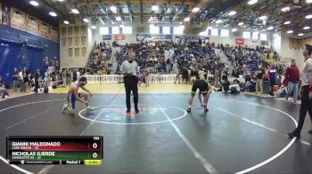 152 lbs Semifinals (8 Team) - Nicholas Gjerde, Charlotte Hs vs Gianni Maldonado, Lake Gibson