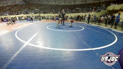 61 lbs Consi Of 8 #2 - Gavin Gagne, Amped Wrestling Club vs Nico Banks, Shawnee Takedown Club