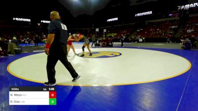 155 lbs Round Of 32 - Naomi Mesa, Hillcrest vs Rosalynn Diaz, Liberty (NC)