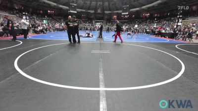 90 lbs Consi Of 8 #1 - Riley Williams, Norman Grappling Club vs Porter Chaney, Vinita Kids Wrestling