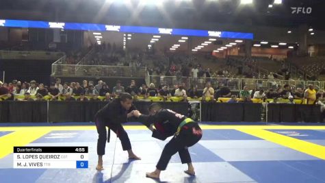 SUYAN LOPES QUEIROZ vs MARK J. VIVES 2024 Pan Jiu Jitsu IBJJF Championship