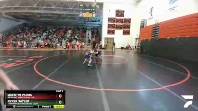 70-74 lbs Round 1 - Quentin Parra, Worland Wrestling Club vs Ryker Sayler, Thermopolis Wrestling Club