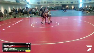 149 lbs Prelim - Hayden Funck, Ferrum College vs Andre Henene, Delaware Valley University