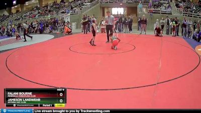 70 lbs Semifinal - Jameson Landwehr, Astoria Mat Club vs Falani Bourne, Peninsula Wrestling Club