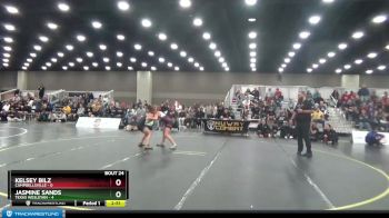 109 lbs Semis & 3rd Wb (16 Team) - Kelsey Bilz, Campbellsville vs Jasmine Sands, Texas Wesleyan