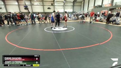 170 lbs Cons. Round 2 - Phenix Oleachea, Reality Sports Wrestling Club vs Joseph Gutierrez, Hermiston High School Wrestling