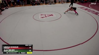 78 lbs Quarterfinal - Elias Nielsen, Summit Wrestling Academy vs Lincoln Schuelke, Minnesota