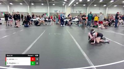 80 lbs Round 7 (10 Team) - Dylan Hughes, River City Wrestling vs Jack Jones, Rebellion