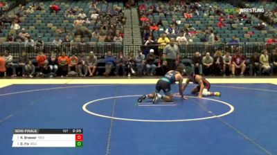 125 semi - Ronnie Bresser, Oregon State vs Daton Fix, UN-Oklahoma State