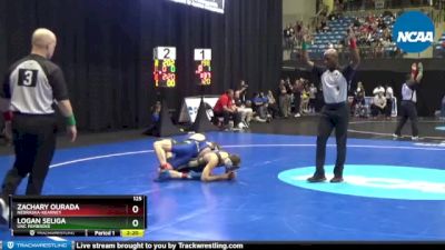 125 lbs Cons. Round 2 - Zachary Ourada, Nebraska-Kearney vs Logan Seliga, UNC Pembroke