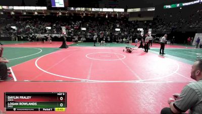 80 lbs Cons. Semi - Daylin Fraley, OHCA vs Logan Rowlands, EAG2