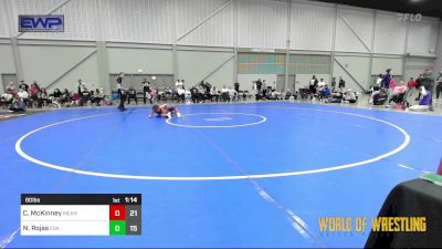 80 lbs Semifinal - Chanlee McKinney, Mean Girls vs Nayeli Rojas, Eastside Assassins