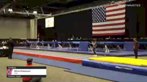 Olivia Hokanson - Tumbling, NSB - 2021 USA Gymnastics Championships