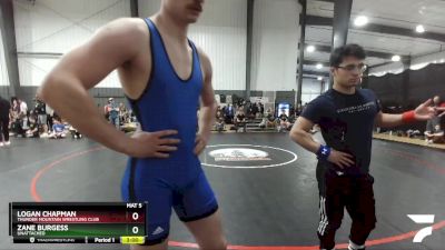 163-174 lbs Round 4 - Logan Chapman, Thunder Mountain Wrestling Club vs Zane Burgess, Unattached