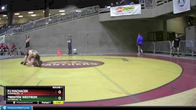 122 lbs Round 1 (4 Team) - Trenten Westrom, Sutherlin vs PJ Machacek, Harrisburg