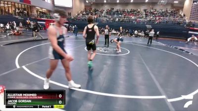 165 lbs Cons. Round 1 - Allistair Mohmed, Conroe Woodlands College Park vs Jacob Gordan, Prosper