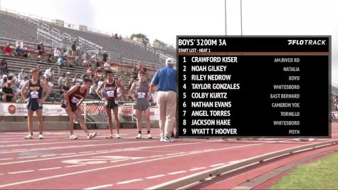 High School Boys' 3200m Class 3A, Finals 1