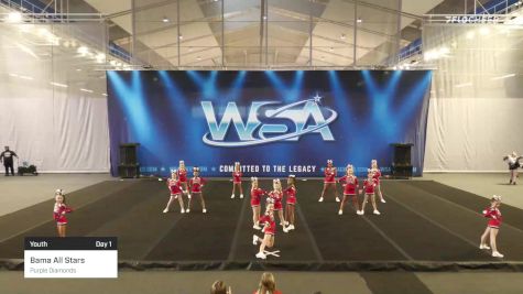Bama All Stars - Purple Diamonds [2022 L1 Youth Day 1] 2022 WSA Birmingham