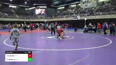 220 lbs Quarterfinal - Nariq Burks, Williamsport, PA vs Chad Beller Jr, Catasauqua, PA