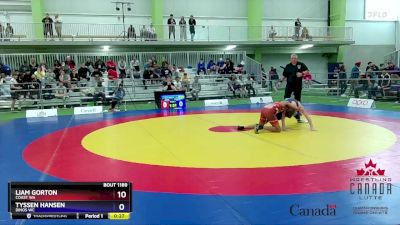 55kg Cons. Round 4 - Diyaal Johal, The ROC vs Kade Linford, Medicine Hat WC