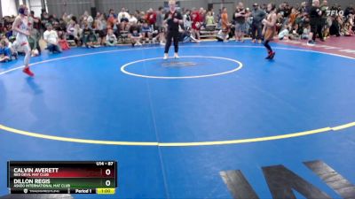 87 lbs Quarterfinal - Dillon Regis, Askeo International Mat Club vs Calvin Averett, Red Devil Mat Club