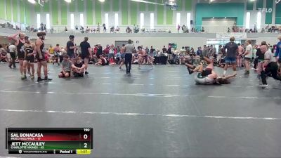 190 lbs Round 3 (4 Team) - Jett McCauley, Charlotte Vikings vs Sal Bonacasa, Pasco Wolfpack